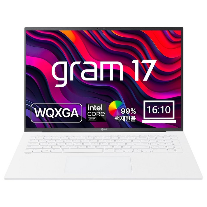 LG전자 그램 17ZD90SUGXF6K 인텔 14세대 울트라5 노트북, 에센스 화이트, 17ZD90SUGXF6K, 2TB, 16GB, WIN11 Home LG전자 그램 17ZD90SUGXF6K 인텔 14세대 울트라5 노트북, 에센스 화이트, 17ZD90SUGXF6K, 2TB, 16GB, WIN11 Home