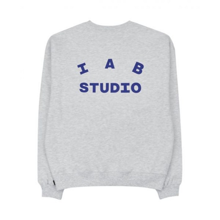 정품아닐시3배보상 아이앱 스튜디오 스웨트셔츠 라이트 그레이  23FW IAB Studio Sweatshirt Light Gray  23FW