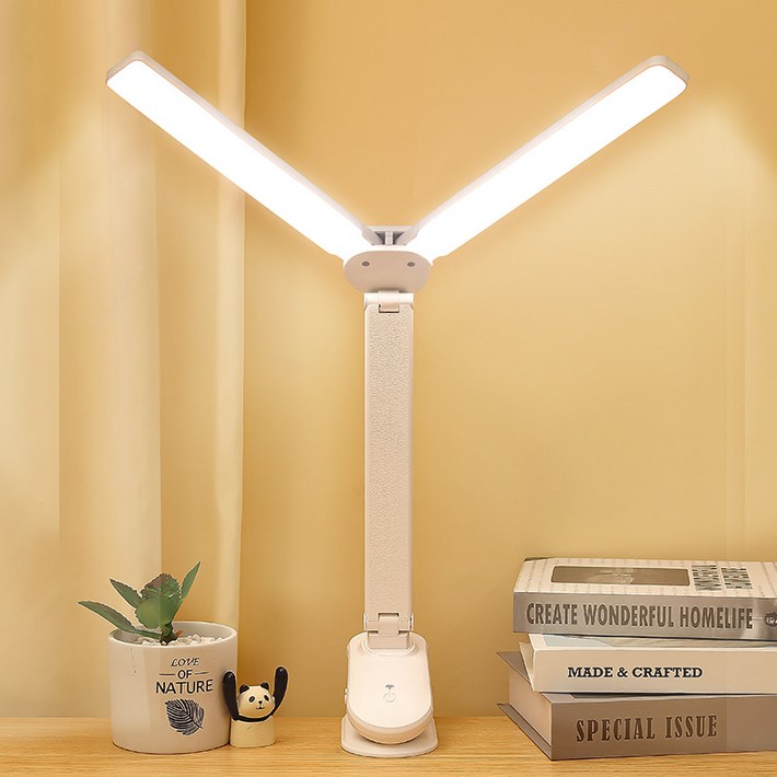 호밍사이 집게형 스탠드 USB 스탠드 책상스탠드 스탠드조명 공부조명 시력보호 침실 책상조명 led 스탠드