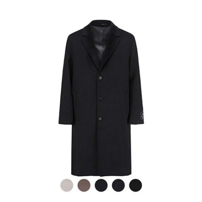 앤드지 남성 헥시온 세미루즈핏 핸드메이드 싱글 코트 캐주얼 정장 트렌치 아우터