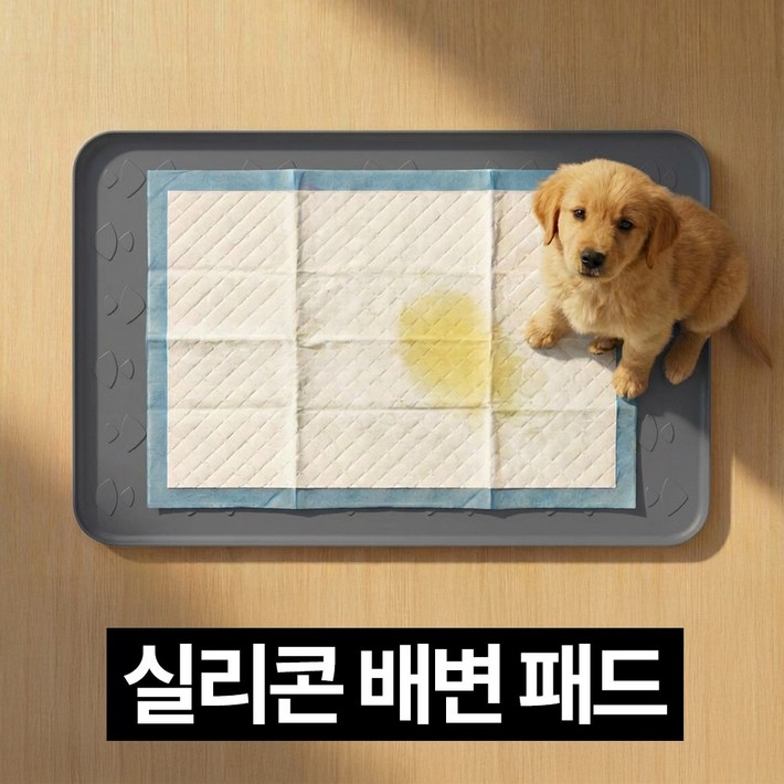 마크디 강아지 배변판 실리콘 배변매트