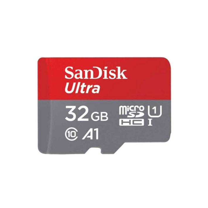 샌디스크 MICRO SD카드 32GB 64GB 128GB 블랙박스 TF 외장 메모리카드 QUA4 QUAB, 32GB
