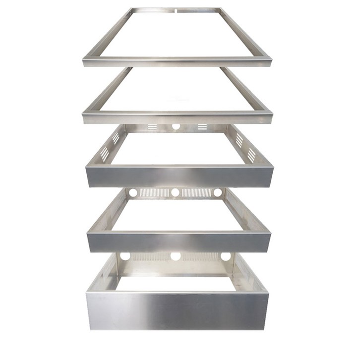 수입 국산 호환 인덕션 프레임 3cm 5cm 6cm 8cm 15cm 받침대 띄움장 거치대 판넬 전기레인지 스탠드 외함 하이라이트 케이스 프리스탠딩 루미스 LUMIS, 3cm A타입 594x524