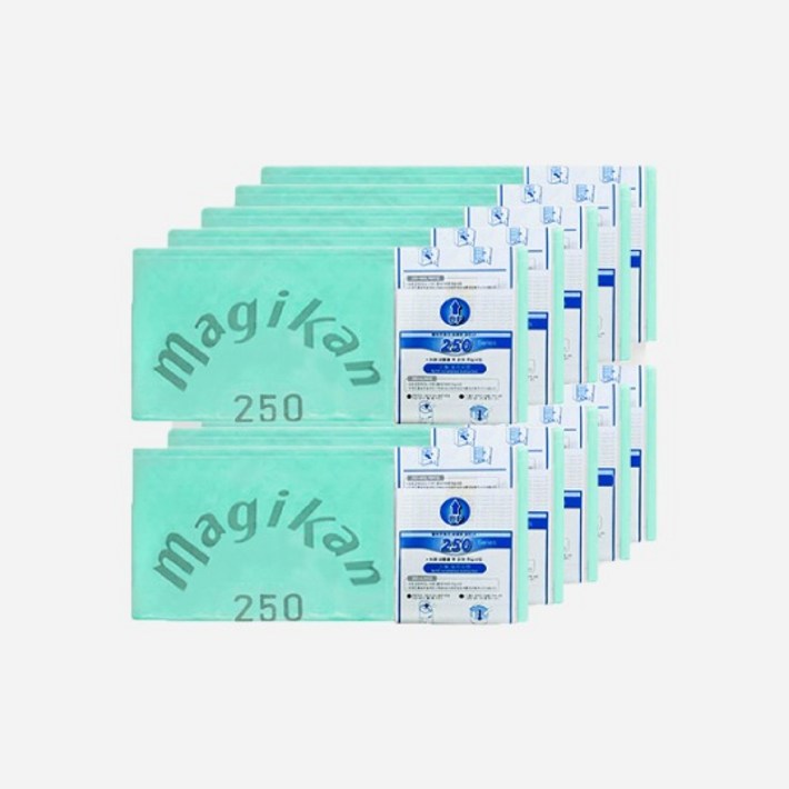 매직캔 리필 봉투 250R10BC, 10개, 21L