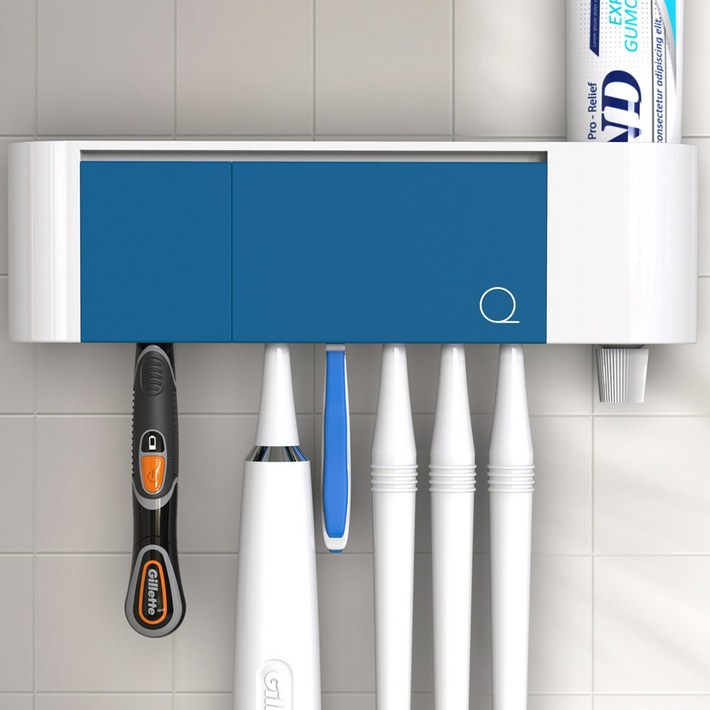 오투케어 대형칫솔 면도기 아노다이징 오픈형 칫솔살균기 24시간 살균 건조 소독 독립 면도기살균