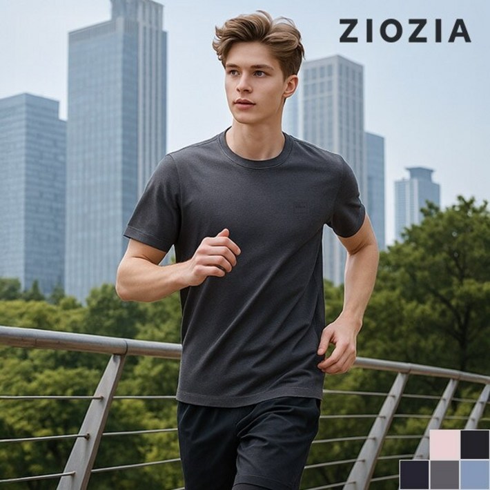 지오지아소로나 루즈핏 반팔티셔츠 AEC2TR1604