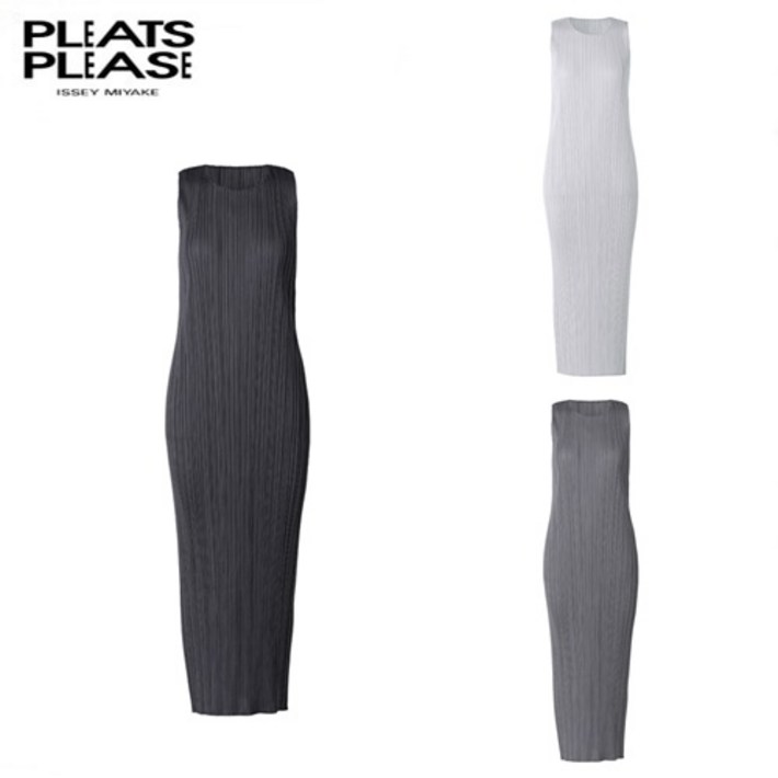 당일발송 이세이미야케 플리츠플리즈 PLEATS PLEASE 베이직 롱 원피스 당일발송 이세이미야케 플리츠플리즈 PLEATS PLEASE 베이직 롱 원피스