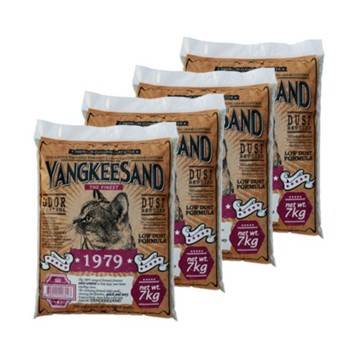 아로펫 양키샌드 1979오더캡쳐 7kg 4봉