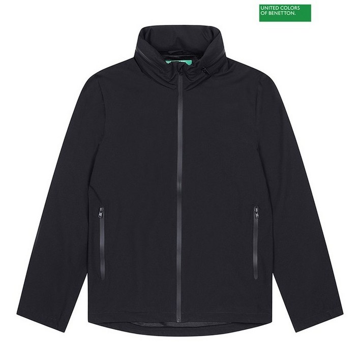 베네통 아울렛 Hidden hood zip-up jumper 3S_20V3UN00U