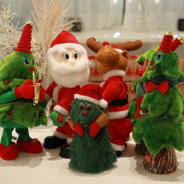 트월킹산타 춤추는 인형