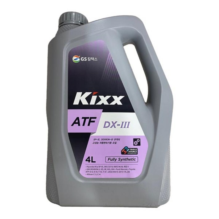 KIXX ATF DX3 4L 45단 자동미션오일 KIXX ATF DX3 4L 45단 자동미션오일