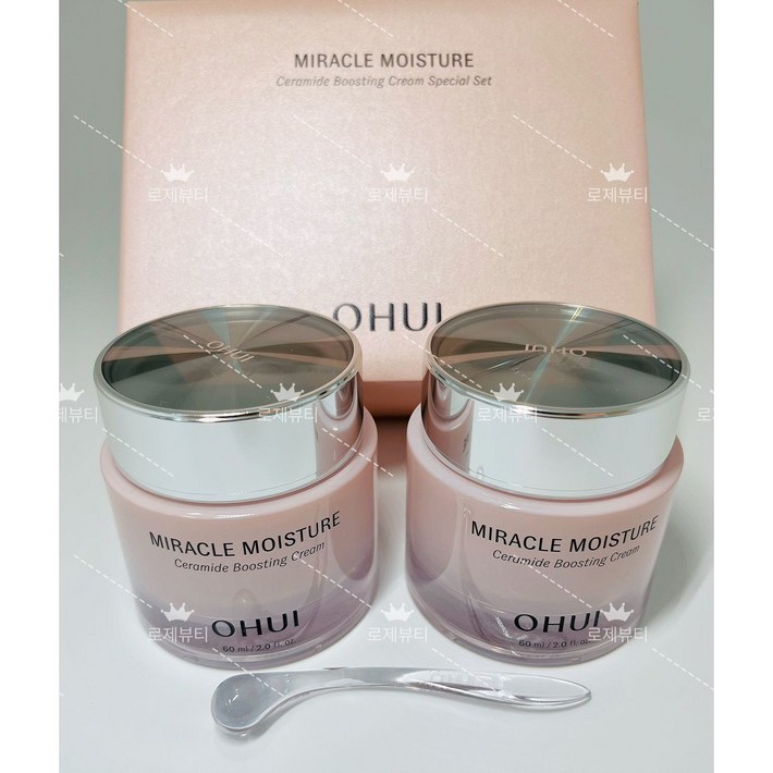오휘 미라클 모이스처 크림 60ml 최신듀오 기획세트 60ml60ml, 1세트, 120ml 오휘 미라클 모이스처 크림 60ml 최신듀오 기획세트 60ml60ml, 1세트, 120ml