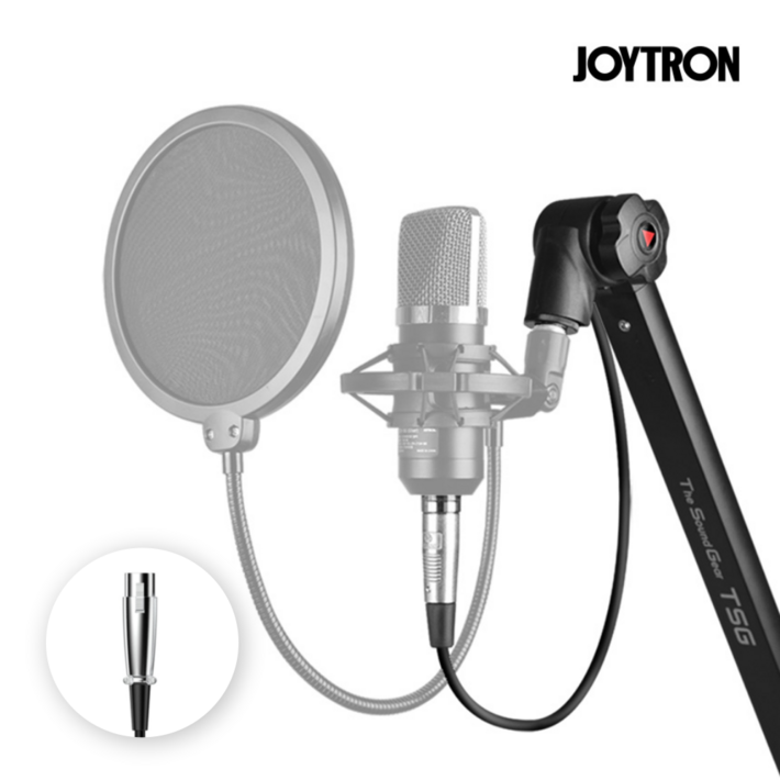 조이트론 탁상용 콘덴서 거치대 마이크 스탠드 3관절 마이크암 TSG AL400