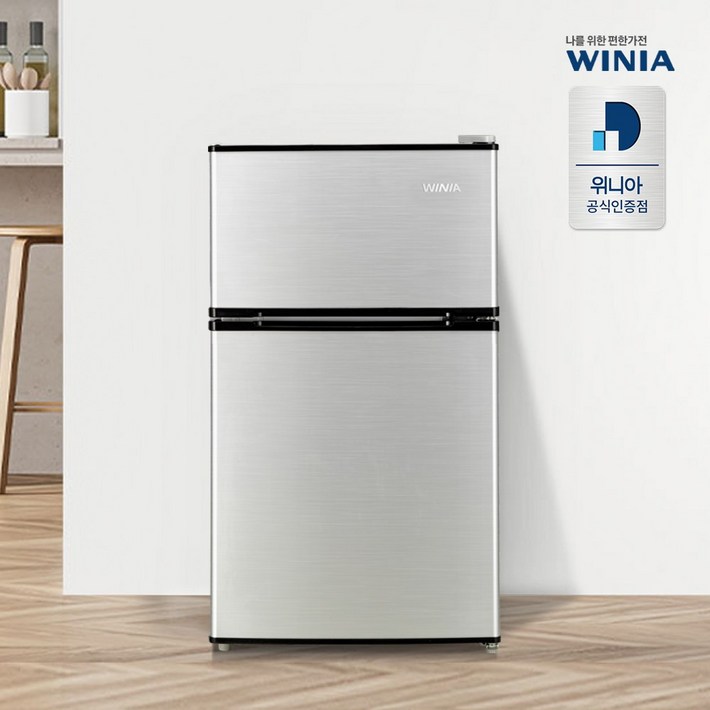 위니아 일반 소형냉장고 WWRB091HEMCSO 2도어 87리터