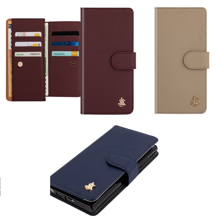 갤럭시 버디1 케이스 SMA226L 가죽 뉴빌뉴 언빌리버블 양면 더블 날개형 포켓 카드 수납 지폐 지갑형 자석 지갑 슬림형 예쁜 커버