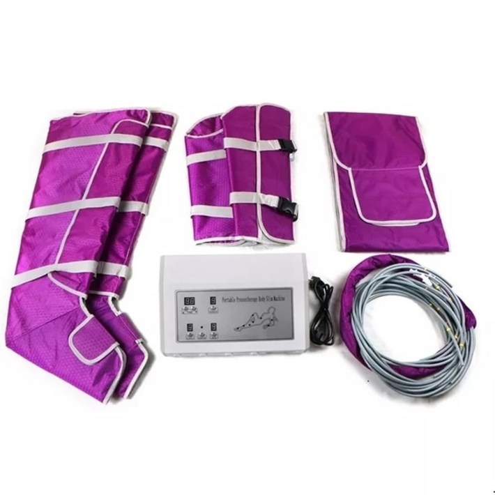 체중 감소 프레스 테라피 기계, 난방 전신 마사지, 림프, 배수, 공기 압력, 사우나 슈트, 디톡스 슬리밍,