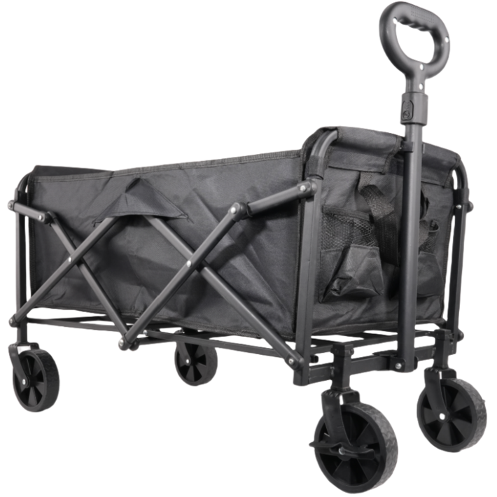 Mosashoe 대형 접이식 캠핑 웨건 휴대용 캠핑카 아웃도어 폴딩 카트브레이크