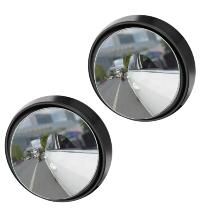 아롱달 협력업체 사이드 미러 보조 거울, 동글 동글 하고 각도도 조절되는 거울, 사각지대 안녕