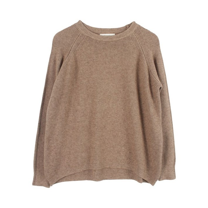 육육걸즈 WOMEN  F 캐시미어 레이온 블렌드 니트 탑