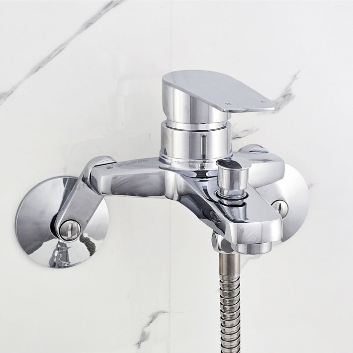 국산 샤워 수전 샤워기 욕조 수도꼭지 욕실 화장실 수도, 1개