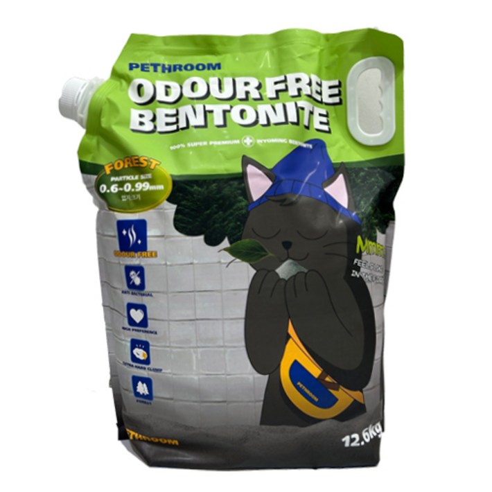 페스룸 고양이 오도어프리 벤토나이트 모래