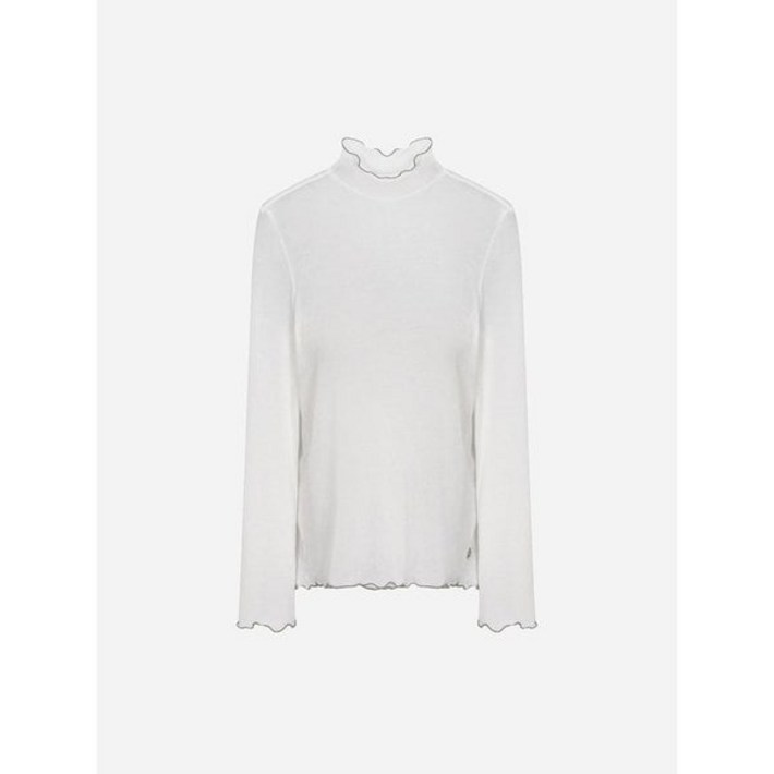 써스데이아일랜드 배색 인타록 터틀넥 티셔츠T256MTS161W 2543243