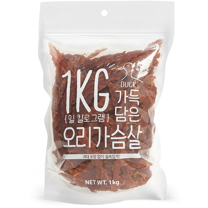 슈퍼츄 일킬로그램 가득담은 강아지 육포