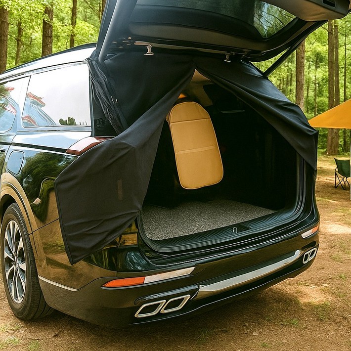 벤비아 차량용 트렁크 모기장 차박 방충망 트렁크 햇빛가리개 자동차 차박 카니발 펠리세이드 모하비 싼타페 렉스턴 QM6 쏘렌토 투싼 스타렉스 아이오닉5 EV6 등 00713