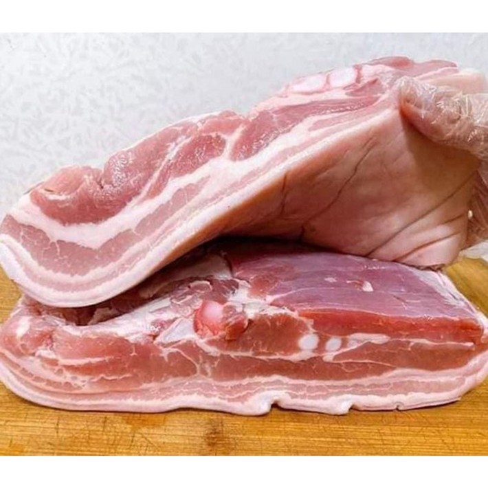 행복미트 통오겹살 수입산 바베큐 수육용