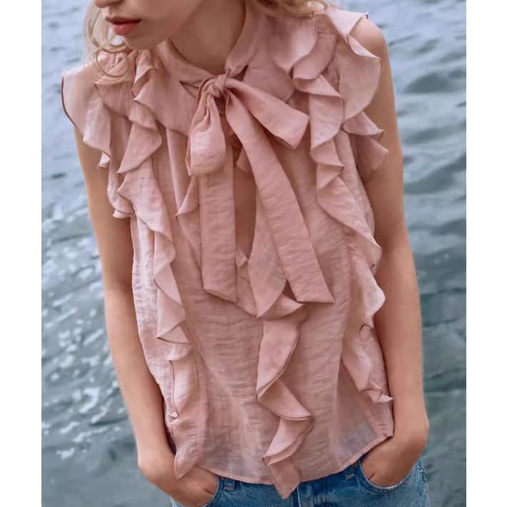 2Y5304 ZARA 여자신상 민소매 블라우스 스타일리시  9878123