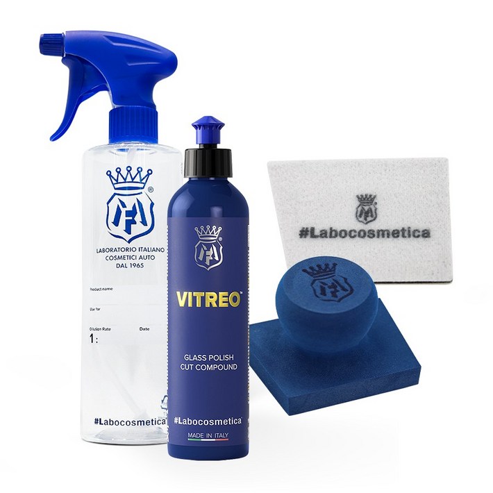 유막 제거 세트 라보코스메티카 비트레오 250g  퀵 손잡이 패드 세트  소분통, 1개