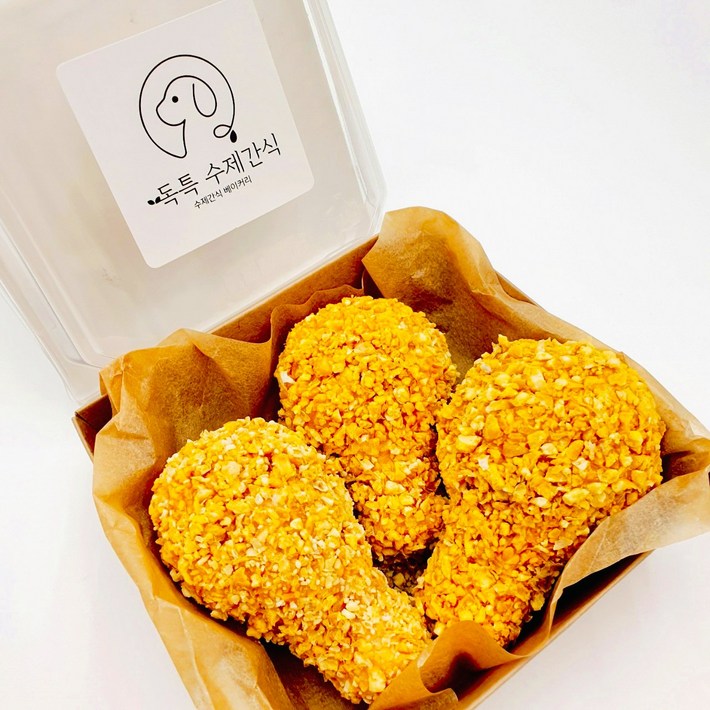 독특 수제간식 강아지 치킨3pcs 멍치킨 독특 수제간식 강아지 치킨3pcs 멍치킨