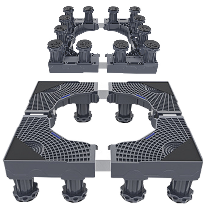 Raon 세탁기 받침대 12발, 1개, RJSF02