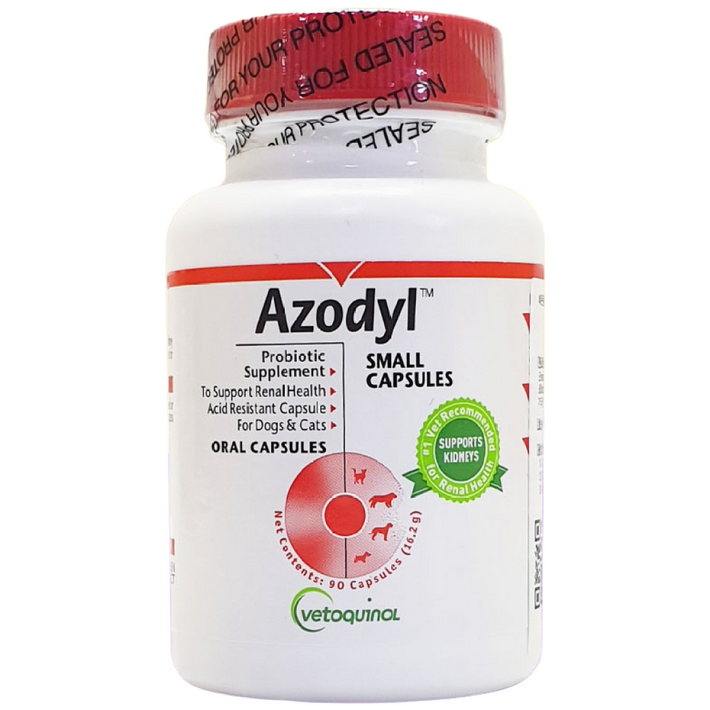 당일발송 냉장발송 베토퀴놀 아조딜 90캡슐 강아지 고양이 신장질환 보조제 영양제, 90정, 신장, 1개