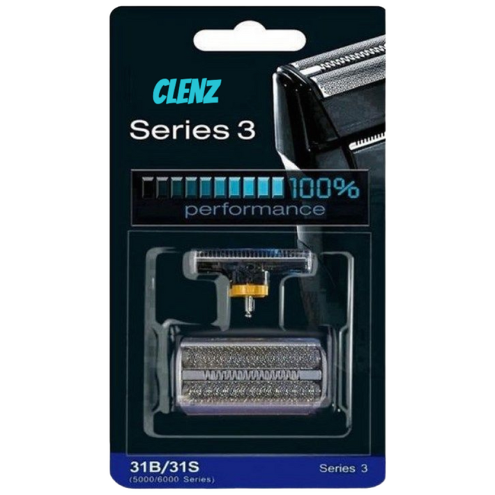 ClenZ 브라운 시리즈3 면도날 31s 31b 면도기날 날망 호환용, 1개
