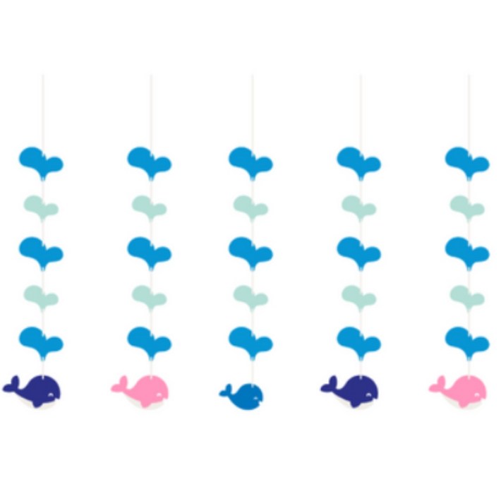 여름모빌 고래가족 바다생물 우산친구들 펠트가랜드 어린이집 유치원 여름환경구성 여름가랜드 3종