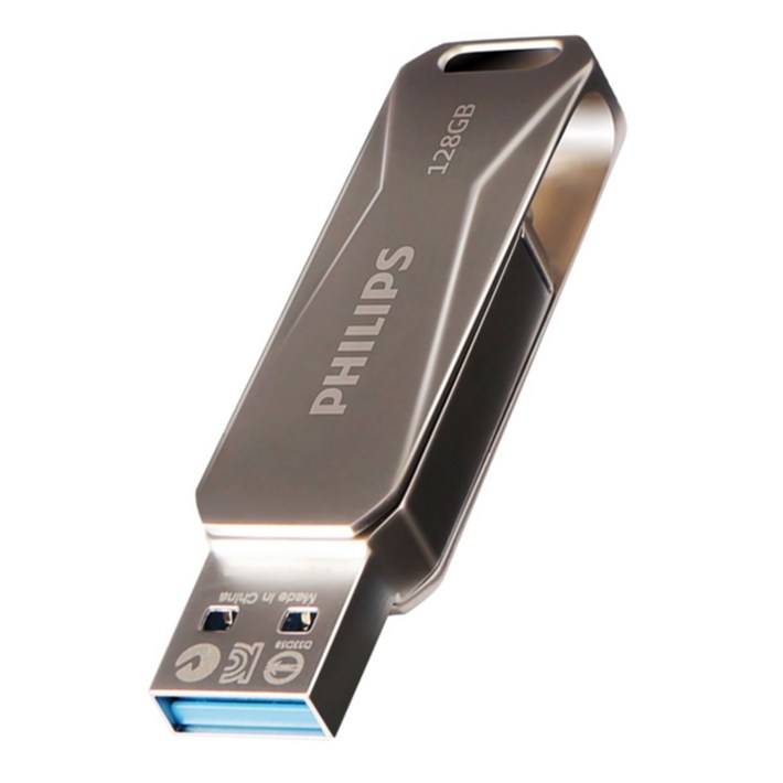 필립스 메탈 USB메모리 SNAP C타입 OTG USB 3.0, 128GB