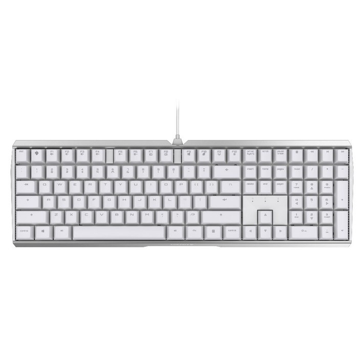 CHERRY 기계식 유선 일반형 키보드, 화이트적축, MX BOARD 3.0S 적축, 적축