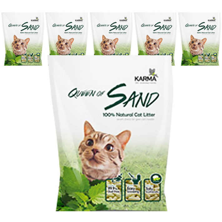 카르마 퀸오브샌드 고양이 모래