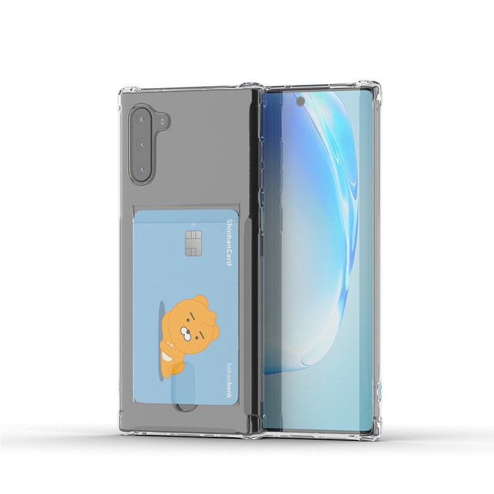 Imcrazy Ice Fit Add on 실리콘 범퍼 카드 휴대폰 케이스