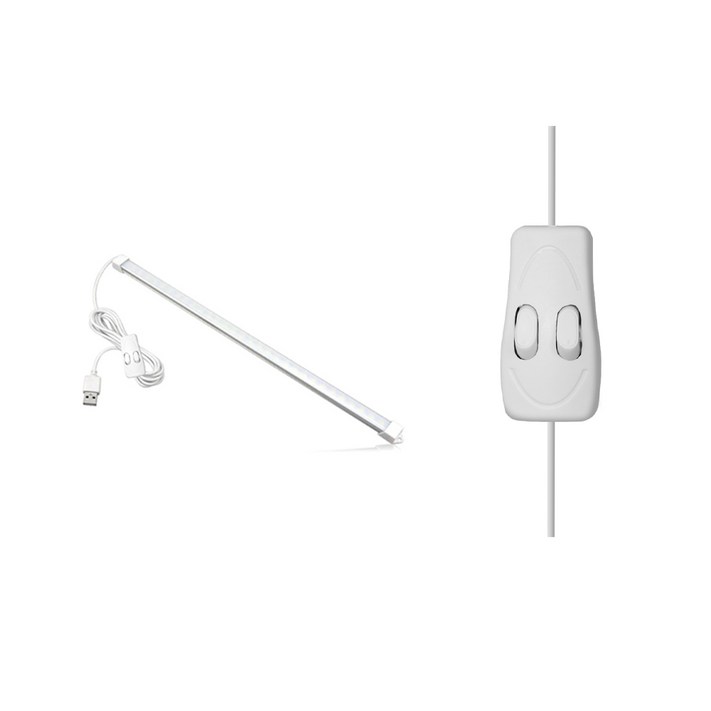 USB LED 바 조명 중 3색 35cm