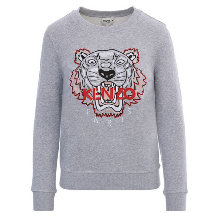 겐조 22FW K15569 A41 자수 타이거 맨투맨 10A12A