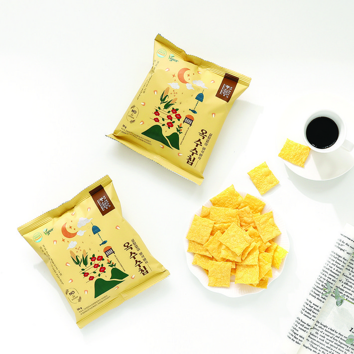 풍심당 무설탕 옥수수칩 10개 30개 저당 비건 건강 간식, 10개, 30g 풍심당 무설탕 옥수수칩 10개 30개 저당 비건 건강 간식, 10개, 30g