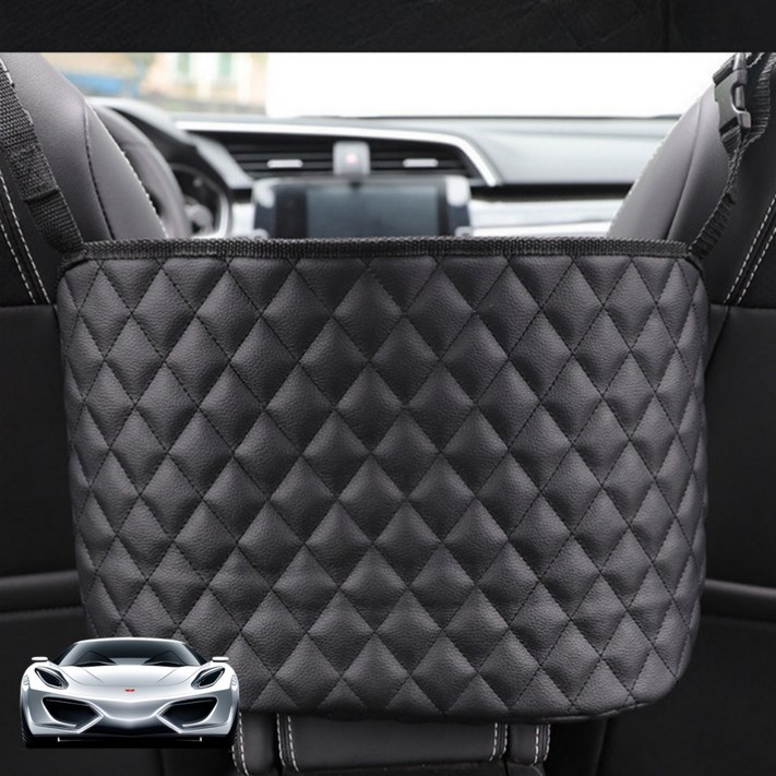 썸씽슈츠 차량 중간 좌석 사이 프리미엄 퀄팅 원포켓 수납가방