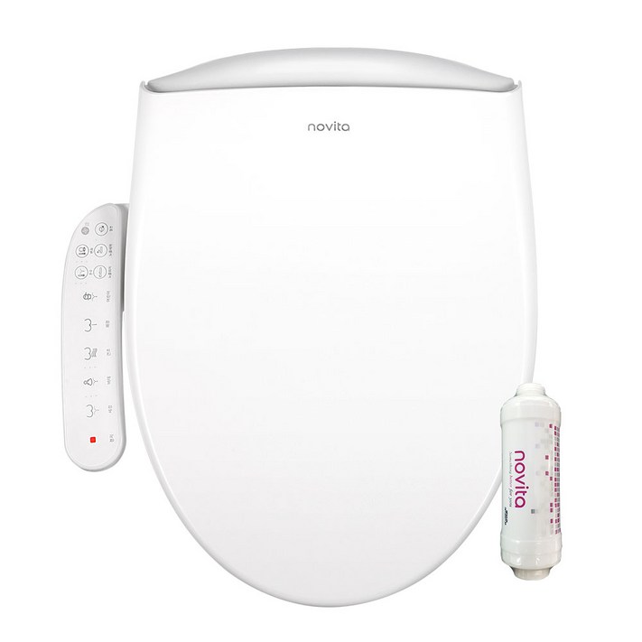 노비타 쾌정 건조 키즈 완전방수 탈취가능 풀스테인레스노즐 비데 BDN441H