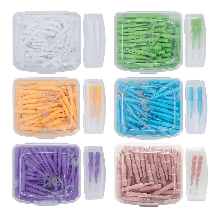 메디메이트 치간칫솔 i형 EPACK 100P 2P케이스, 1개, 100개입