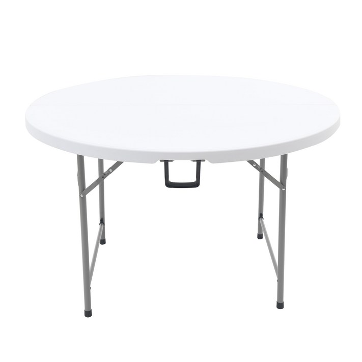 오에이데스크 브로몰딩 원형 접이식 1220 테이블