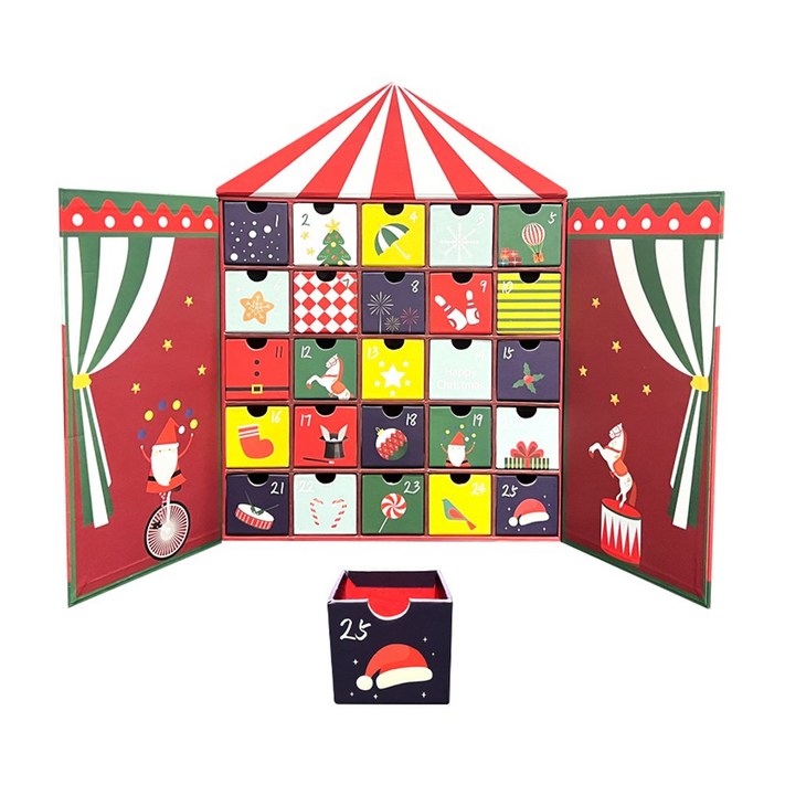 크리스마스 어드벤트 캘린더 이벤트 선물 상자