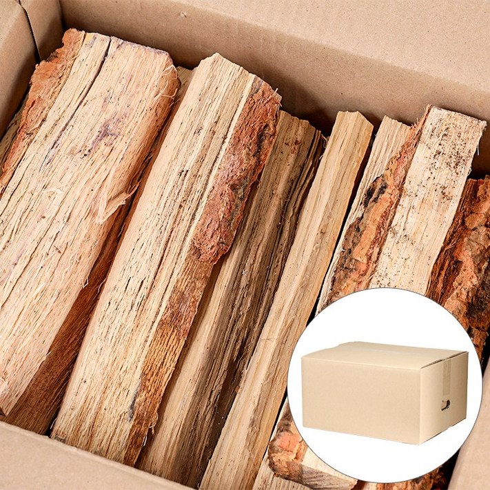 포스타 캠핑 국산 참나무 장작 불쏘시개 불멍 10KG, 1개, 10kg