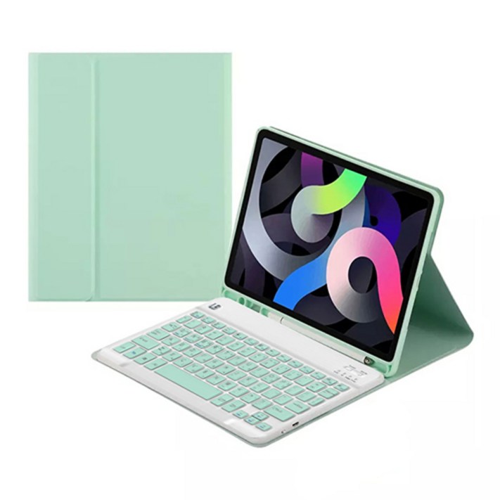 UB 갤럭시탭 콤비 블루투스 키보드 케이스, 민트, 1개